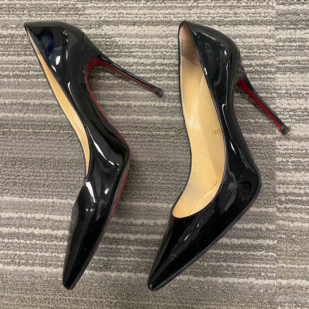 Christian Louboutin Women’s Decollete 554 100 patent